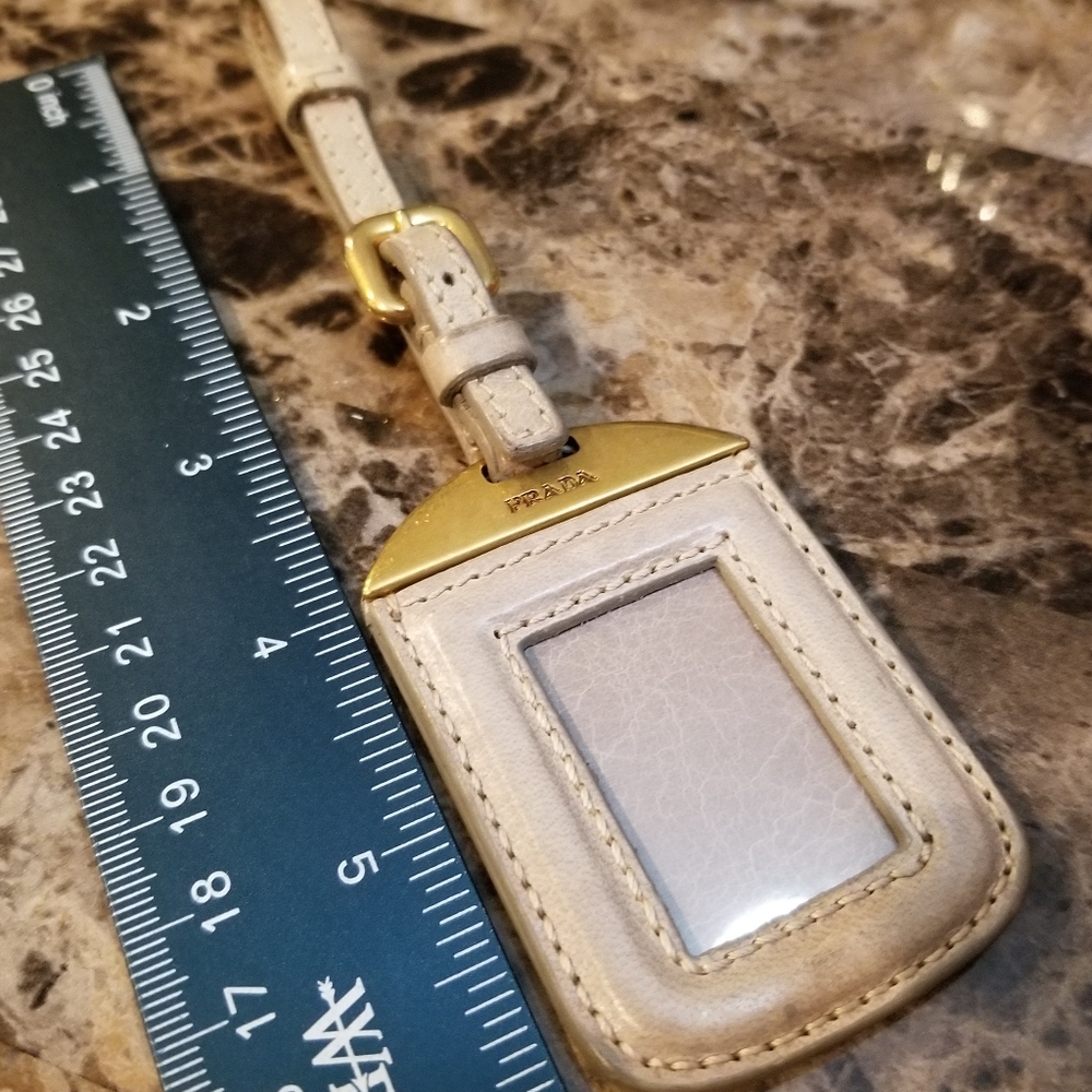 PRADA Beautiful Nametag Charm - Picture 7 of 12